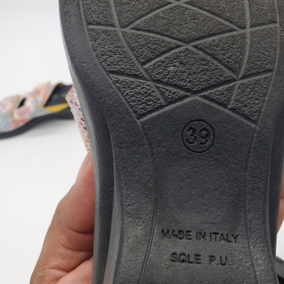 Flexus by Spring Step Shoes Women 8 EU 39 Kina Slide Sandal Multi Color - Picture 7 of 9